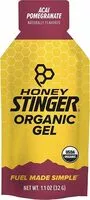 İçindeki şeker miktarı Organic energy gel acai and pomegranate