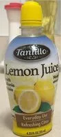 Quantité de sucre dans Lemon Juice