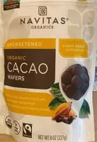 入っている砂糖の量 Cacao Wafers