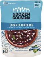 Amount of sugar in Cuban black beans