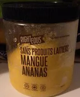 Sokerin määrä sisällä Dairy Free Mango Pineapple Small Batch Sorbetto