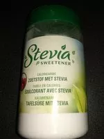 Sucre et nutriments contenus dans Stevia sweetener zoetstof met stevia