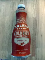 İçindeki şeker miktarı Cold brew coffee with oat Caramel oat