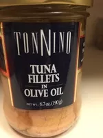 Tuna fillets in olive oil