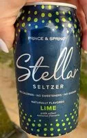 入っている砂糖の量 Stellar seltzer