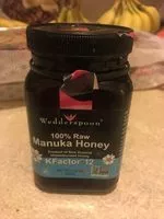 Amount of sugar in Raw multifloral manuka honey