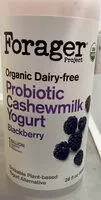 Quantité de sucre dans Probiotic Cashewmilk Yougurt Blackberry