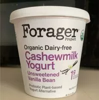 Quantité de sucre dans Organic plant based cashewmilk yogurt