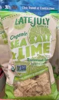 含糖量 Organic Sea Salt & Lime Tortilla Chips