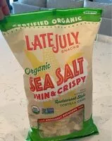 含糖量 Sea Salt Tortilla Chips
