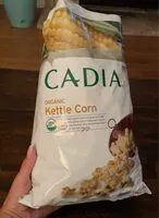 Quantité de sucre dans Organic kettle corn