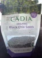 Quantité de sucre dans Black Chia Seeds