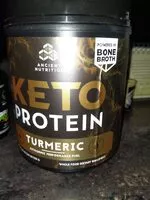 चीनी की मात्रा Keto protein w turmeric