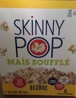 Amount of sugar in Butter Flavour Popcorn