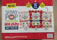 Amount of sugar in Holiday variety snack pack