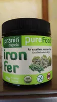 中的糖分和营养成分 Pranin organic