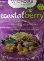 Sokerin määrä sisällä Coastal berry. Trail mix