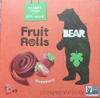 含糖量 Strawberry Fruit Rolls