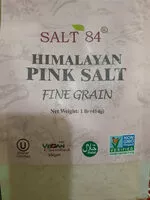 Gula dan nutrisi di dalamnya Salt 84