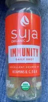 Amount of sugar in Immunity daily shot