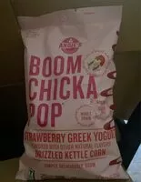 Amount of sugar in Angie's boom chicka pop strawberry greek yogurt