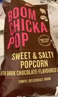 Amount of sugar in Angie's boom chicka pop dark chocolate flavored