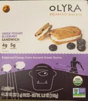 入っている砂糖の量 Greek Yogurt Blueberry Sandwich