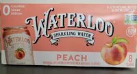 Quantité de sucre dans Sparkling Water (Peach)