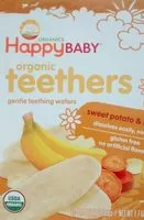 Sugar and nutrients in Happy baby