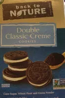 Jumlah gula yang masuk Double Creme Cookies