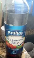 चीनी की मात्रा Wild strawberry syrup