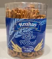 चीनी की मात्रा Salty sticks ans pretzel