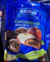 चीनी की मात्रा Gingerbread with fruit filling in chocolate
