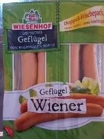 चीनी की मात्रा Geflügel Wiener