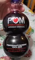Zuckermenge drin Juice pomegranate blueberry