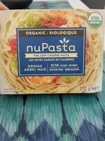 Sucre et nutriments contenus dans Nupasta