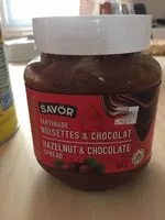 入っている砂糖の量 Hazelnut & Chocolate Spread