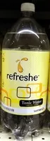 Quantité de sucre dans Refreshe Tonic Water