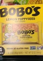 İçindeki şeker miktarı Lemon Poppyseed Oat Bars