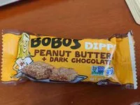İçindeki şeker miktarı Bobo's dipp'd peanut butter + dark chocolate oat bar