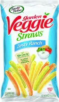 中的糖分和营养成分 Veggie straws