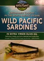 Sokerin määrä sisällä Wild pacific sardines