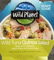 Sokerin määrä sisällä Wild tuna quina salad