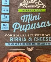 入っている砂糖の量 Mini Pupusas