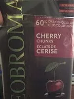 चीनी की मात्रा 60% Dark Chocolate with Cherry Chunks