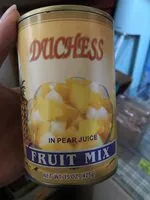 Sokerin määrä sisällä Fruit Mix