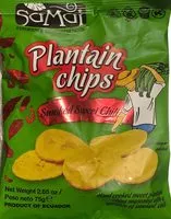 चीनी की मात्रा Plantain Chips Smoked Chili