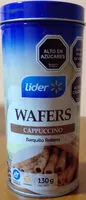 Quantité de sucre dans Waffers Cappucino