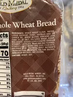 Sugar and nutrients in Gold medal bakery