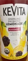 Suhkru kogus sees Sparkling Probiotic Lemonade Blackberry